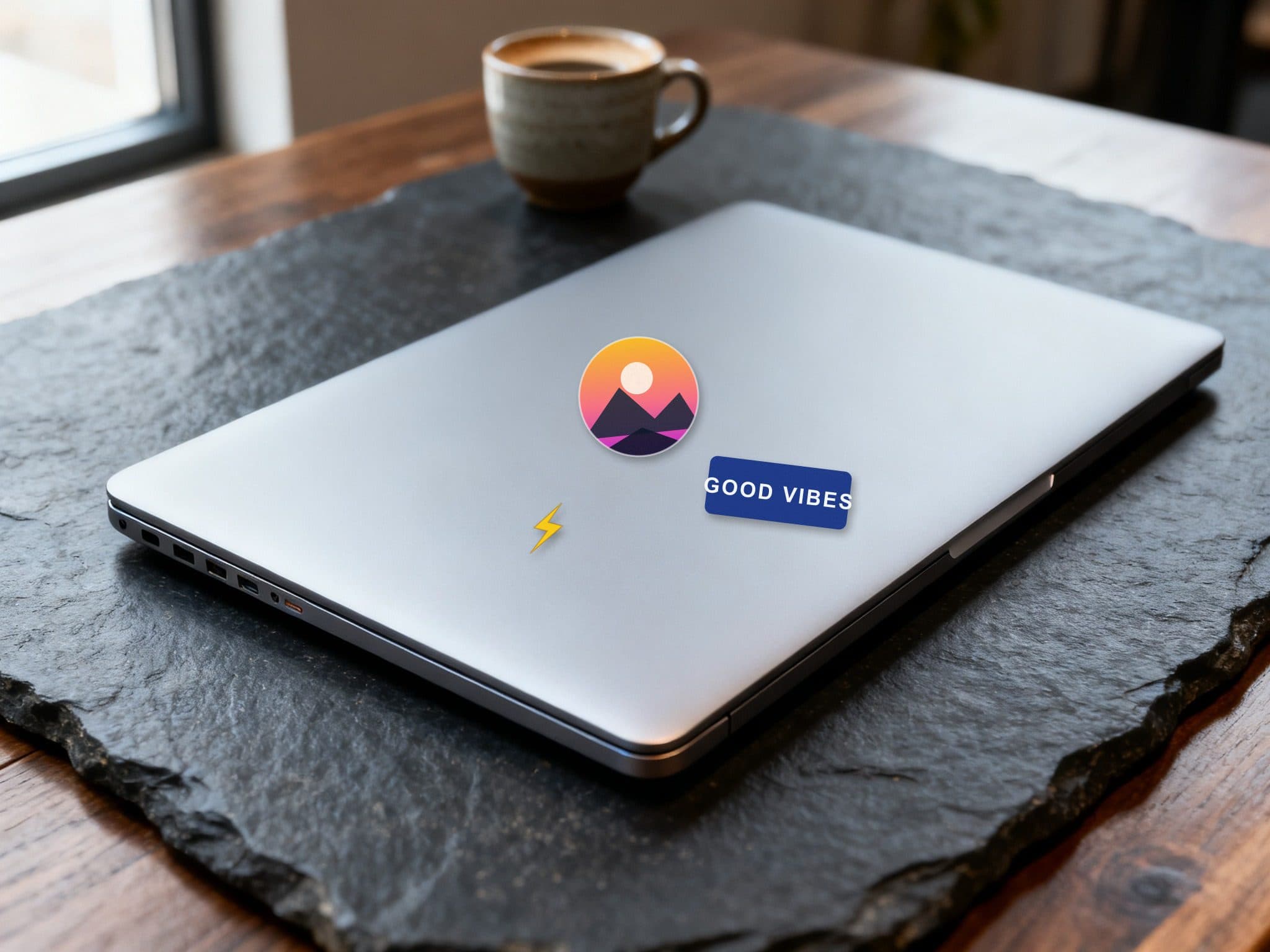 Remove sticker from photo: doodle mark erased — before